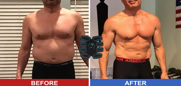 Hilipert EMS Muscle Stimulator Before and After Results