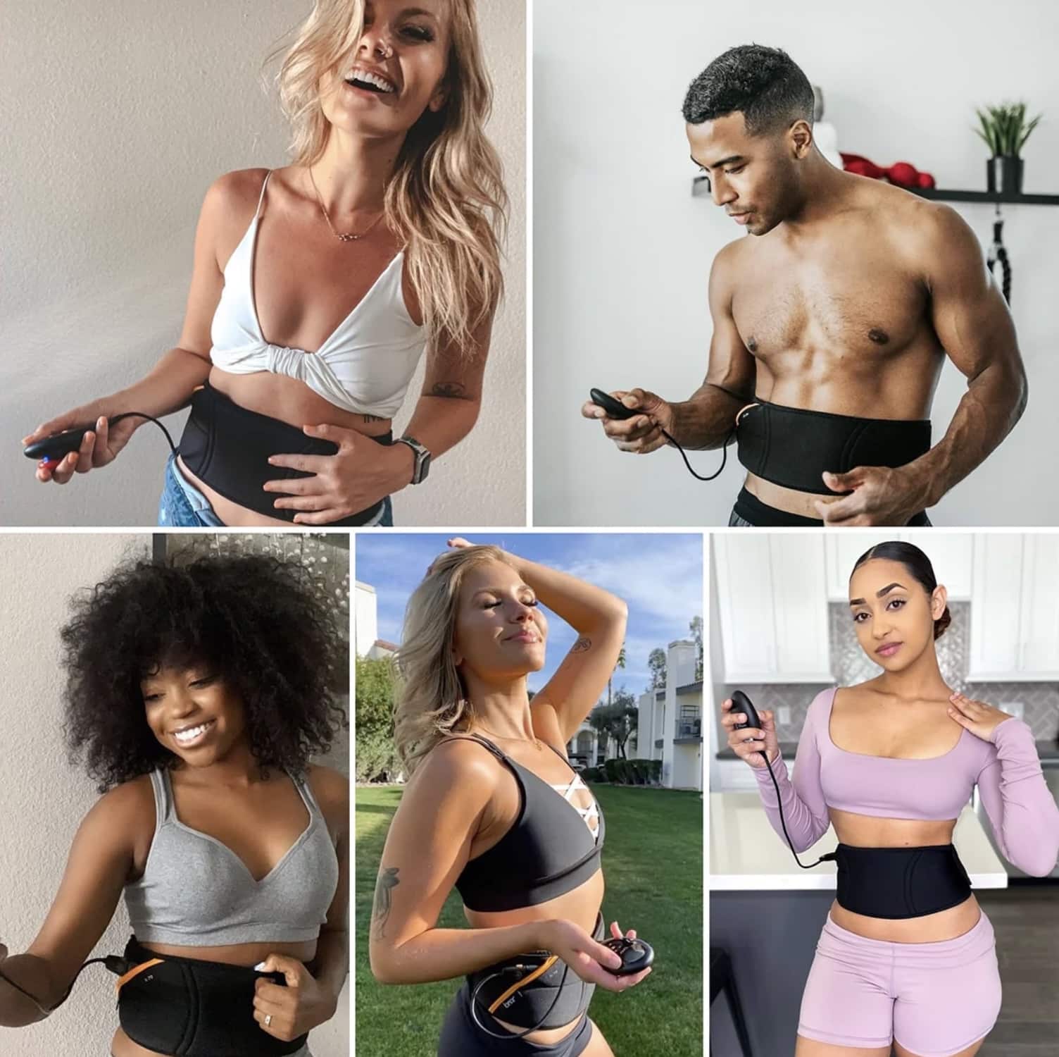 Fit-Tone Abs Belt testimonials