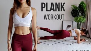 Video Thumbnail: BEST PLANK WORKOUT FOR SMALLER WAIST, FLAT ABS & FULL BODY FAT BURN! 10 Variations