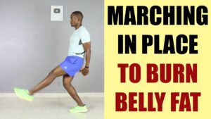 Video Thumbnail: Marching In Place Workout to Burn Belly Fat/ 20 Minute Walking Workout