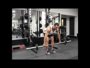 Video Thumbnail: Barbell Rear Delt Row