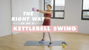 Video Thumbnail: How To Do A Kettlebell Swing | The Right Way | Well+Good