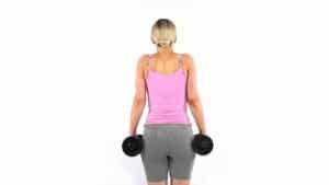 Video Thumbnail: How to shoulder shrug to strengthen your upper trapezius muscle
